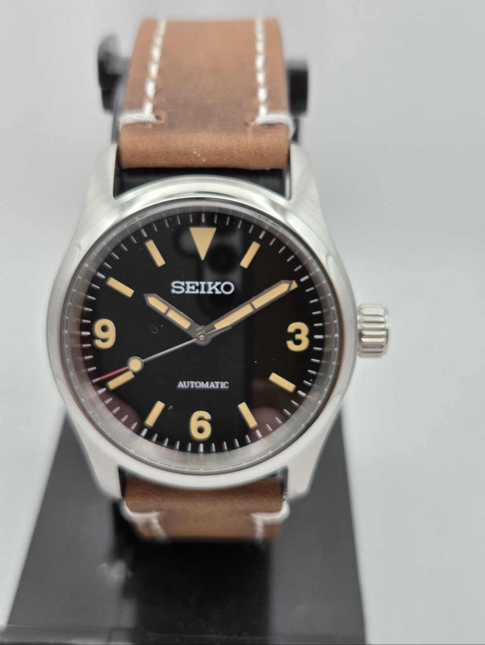 New 36mm SeikoMod Automatic Watch Explorer 1016 Style